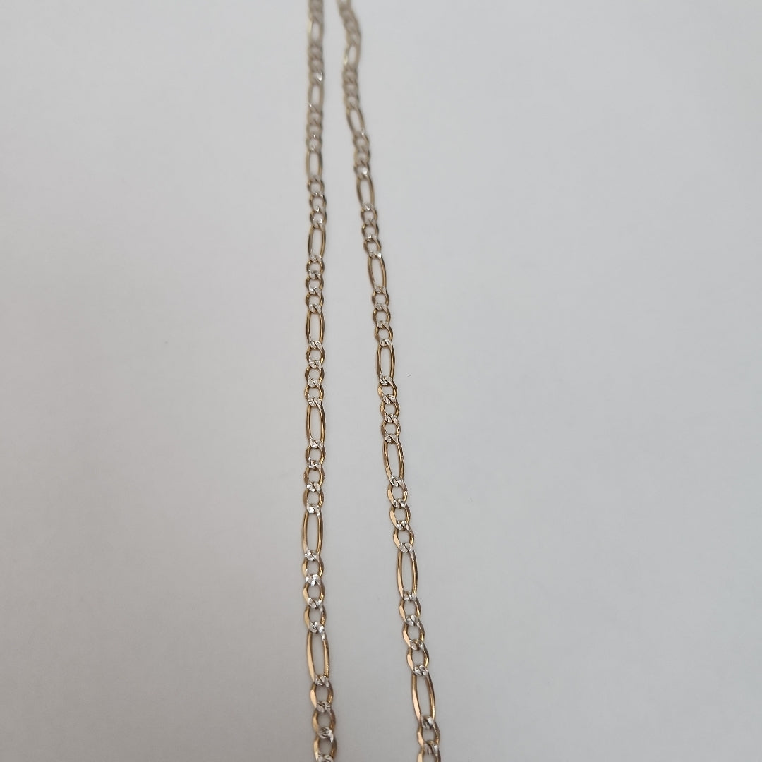 CADENA ORO,RODIADO 14 K 3,90 GRMS (SEMINUEVO)