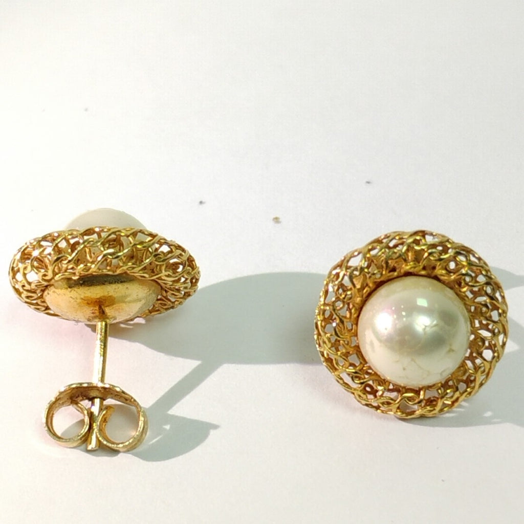ARETES PAR ORO 14 K 2.8 GRMS (SEMINUEVO)