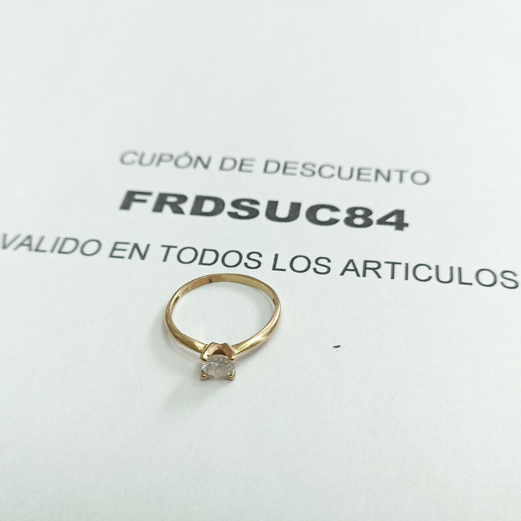 SOLITARIO ORO 10 K 1.2 GRMS (SEMINUEVO)