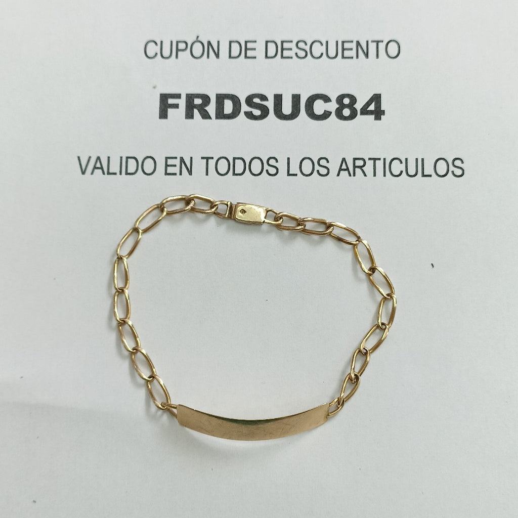 ESCLAVA ORO 10 K 4.3 GRMS (SEMINUEVO)