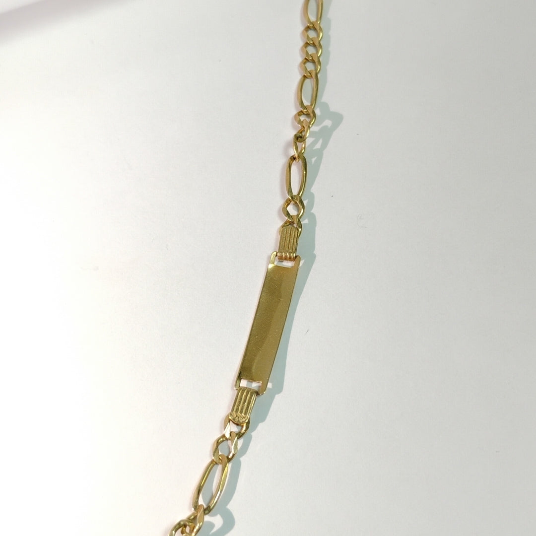 ESCLAVA ORO 14 K 3.6 GRMS (SEMINUEVO)