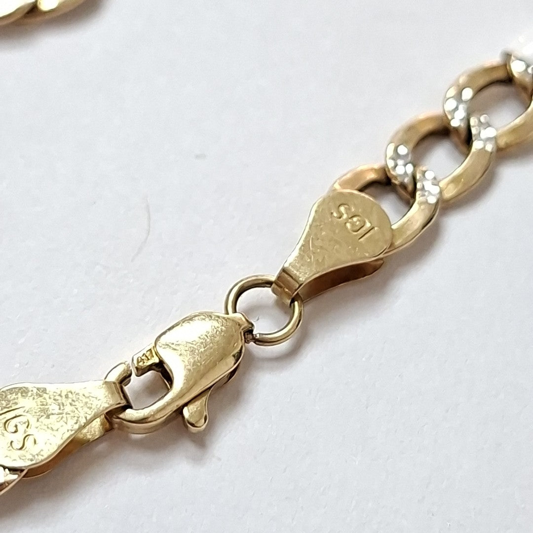 CADENA ORO, RODIADO 10 K 10.1 GRMS (SEMINUEVO)