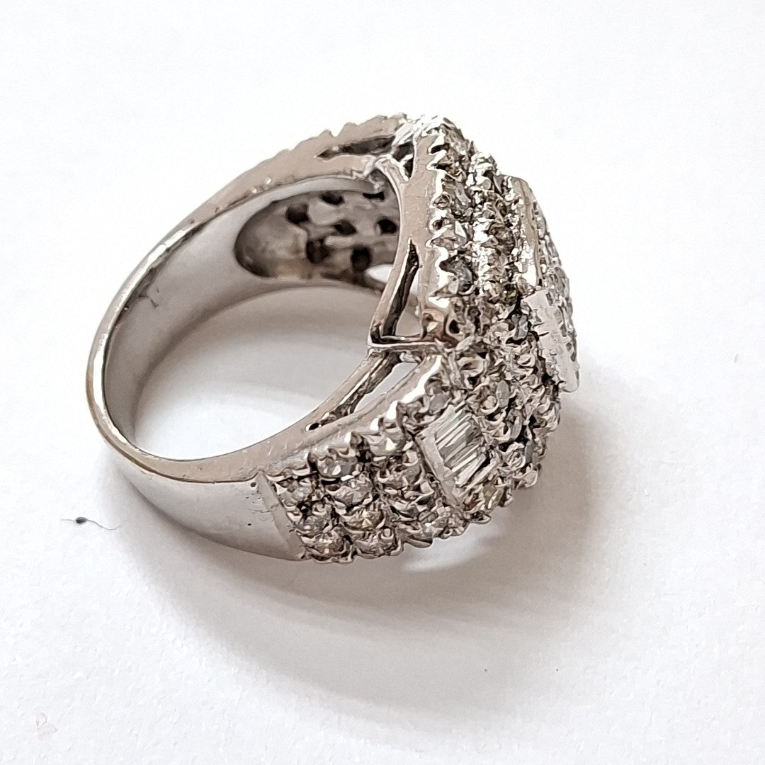 ANILLITO ORO BLANCO 14 K 11.6 GRMS (SEMINUEVO)
