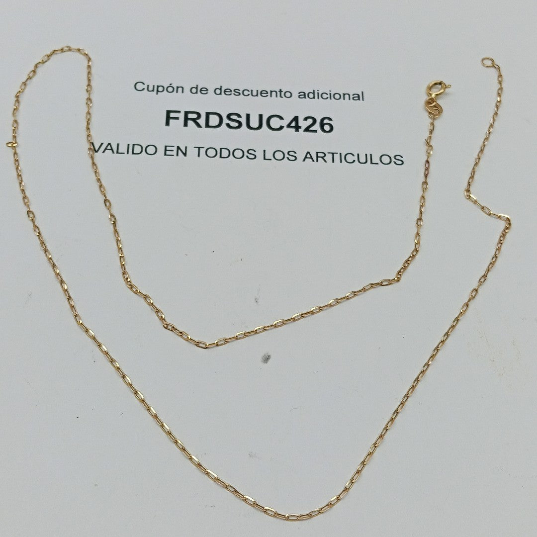 CADENA ORO 14 K 1.7 GRMS (SEMINUEVO)