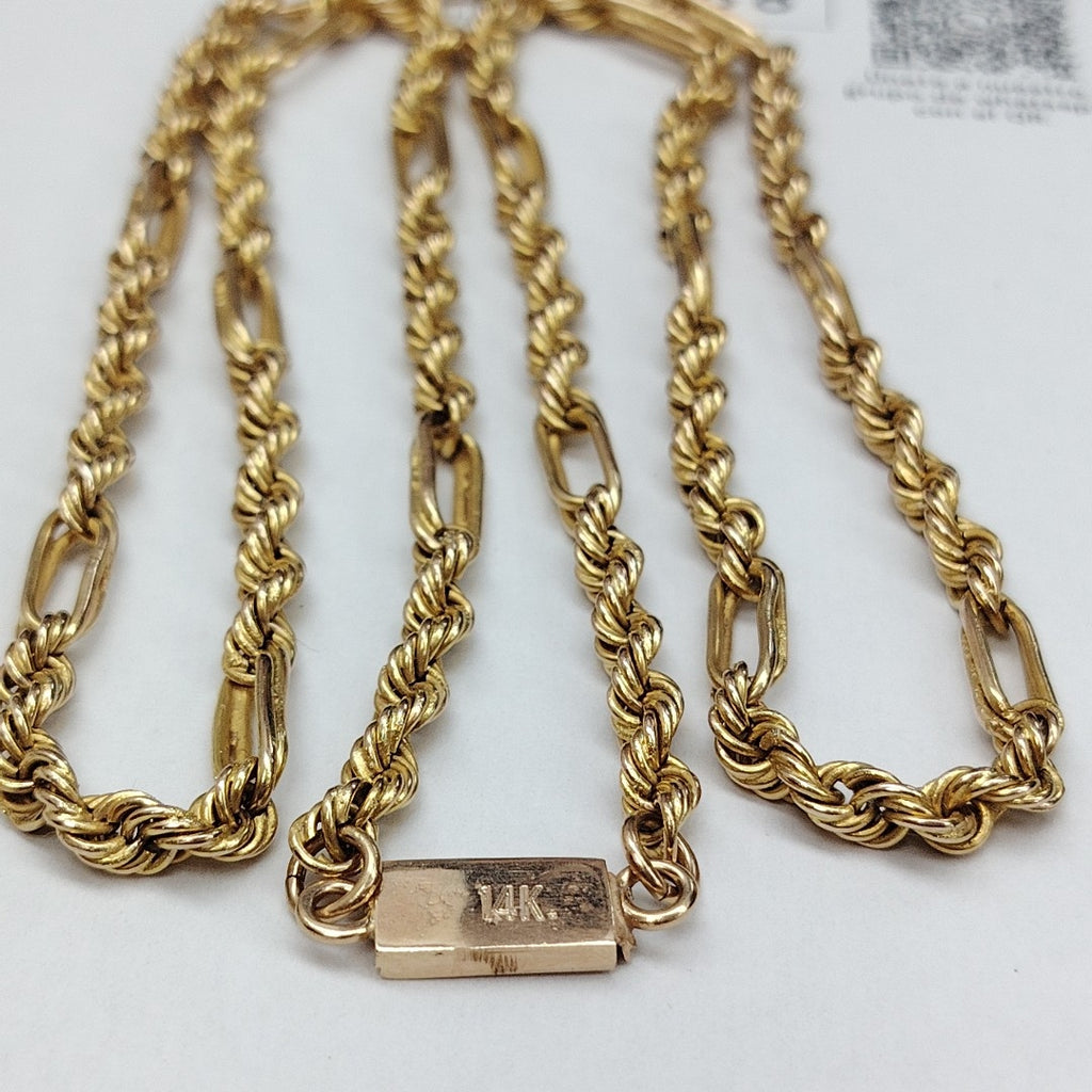 CADENA ORO 14 K 47.1 GRMS (SEMINUEVO)