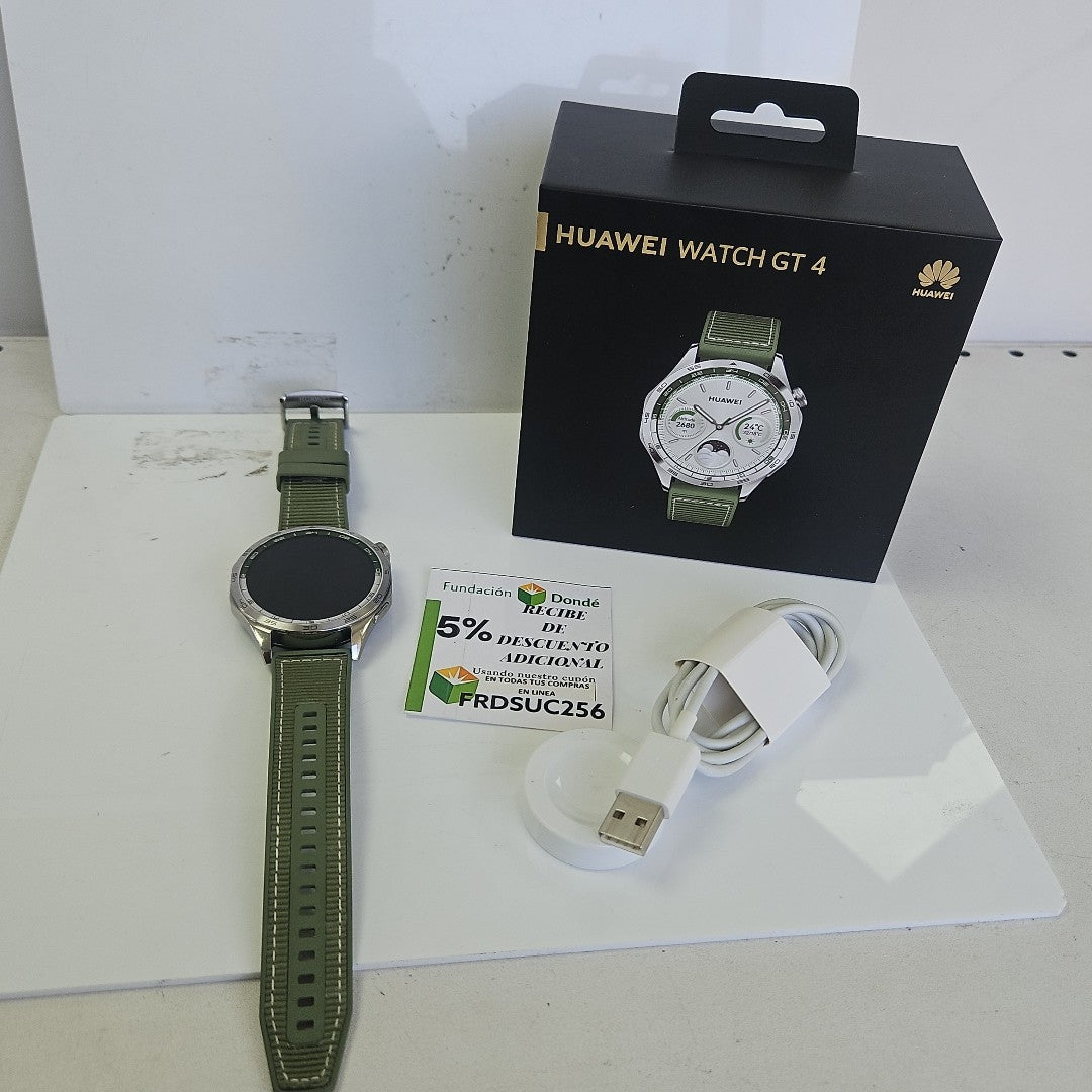 SMARTWATCH HUAWEI WATCH GT 4 PNX-B19 46 MM GPS (SEMINUEVO)