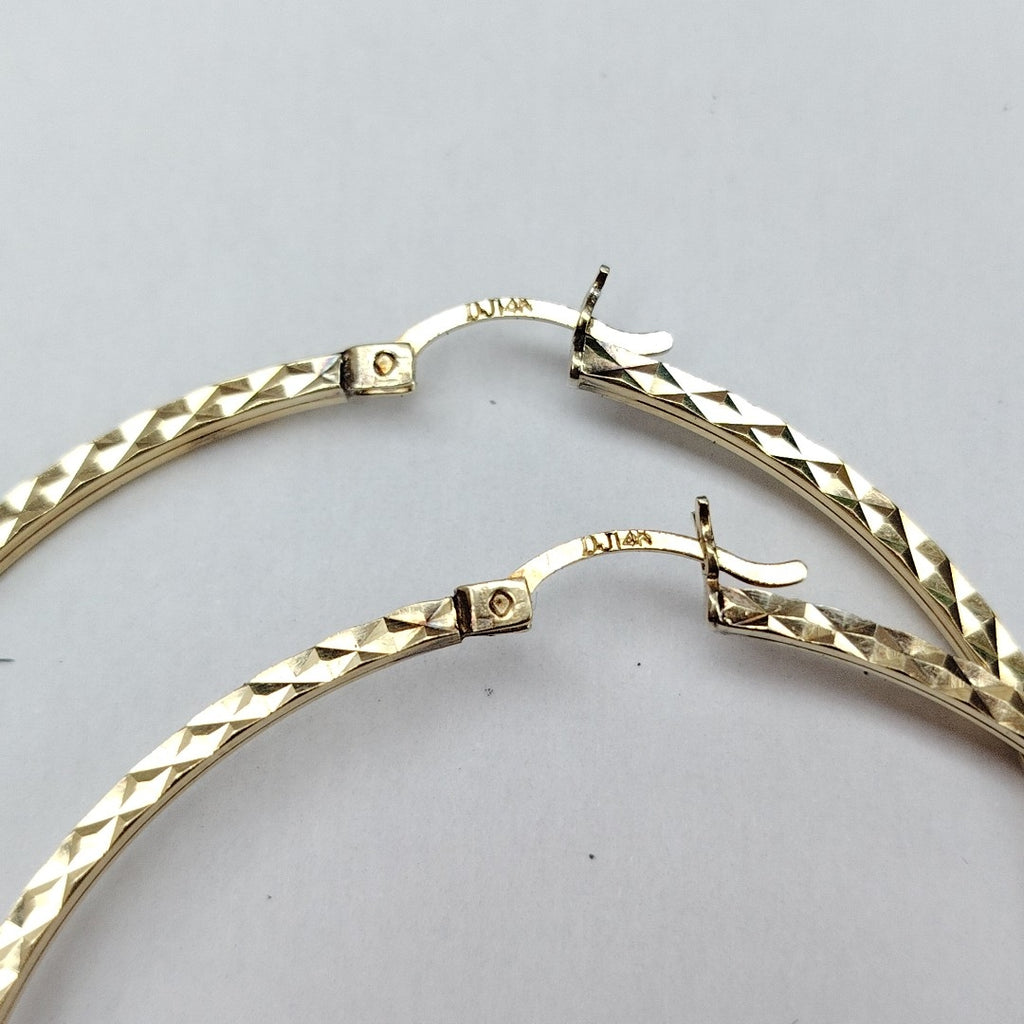 ARRACADAS PAR ORO 14 K 5.4 GRMS (SEMINUEVO)