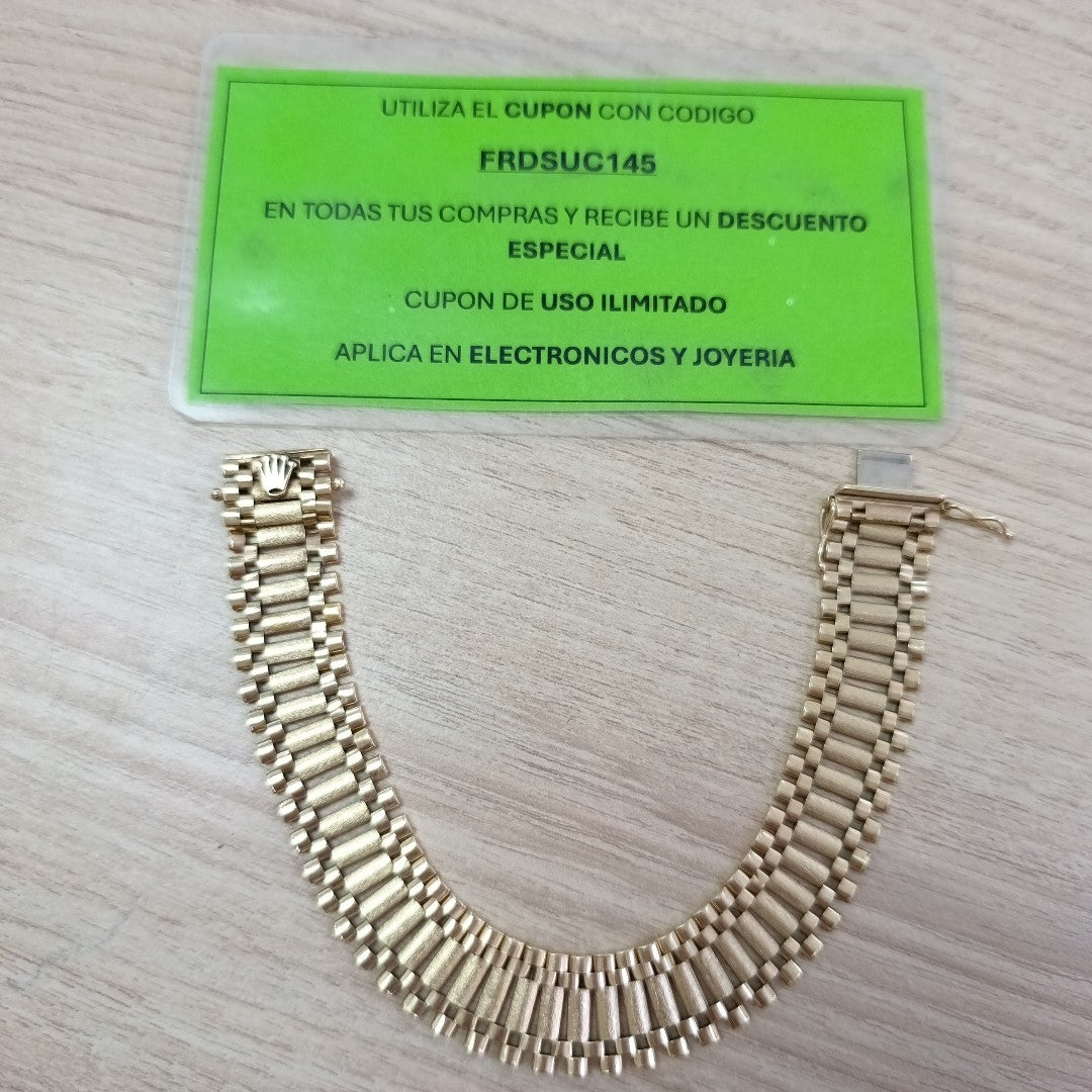 PULSERA ORO 14 K 21.8 GRMS (SEMINUEVO)