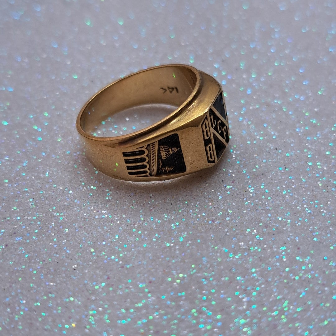 ANILLO ORO 14 K 8.4 GRMS (SEMINUEVO)