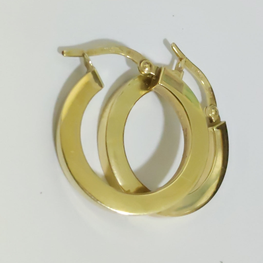 ARRACADAS PAR ORO 14 K 2 GRMS (SEMINUEVO)