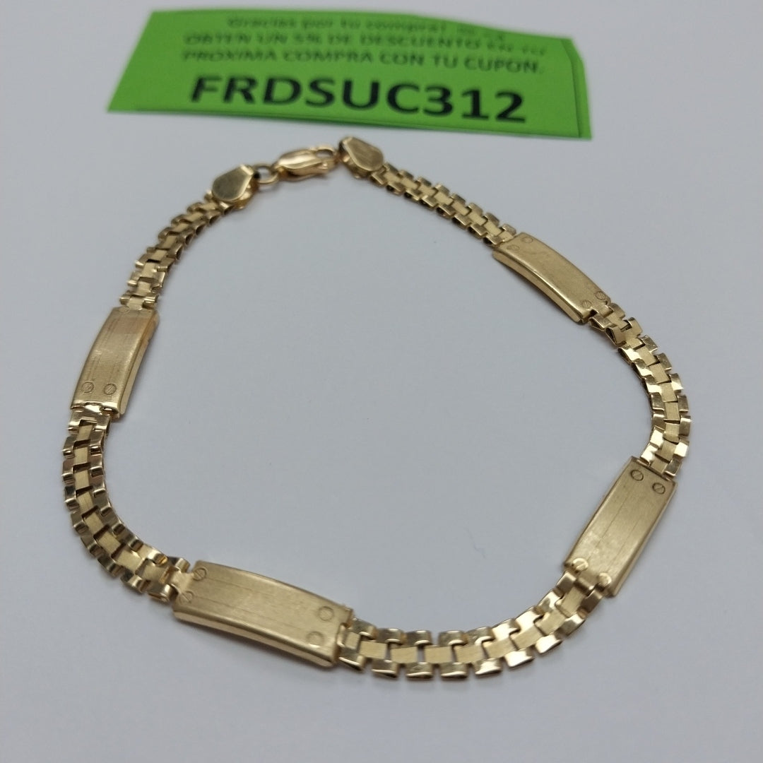 PULSERA ORO 14 K 4.2 GRMS (SEMINUEVO)