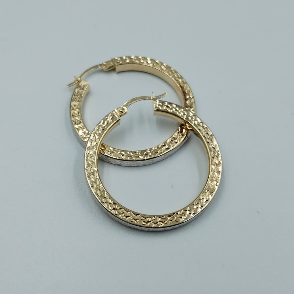 ARRACADAS PAR ORO 14 K 2.9 GRMS (SEMINUEVO)