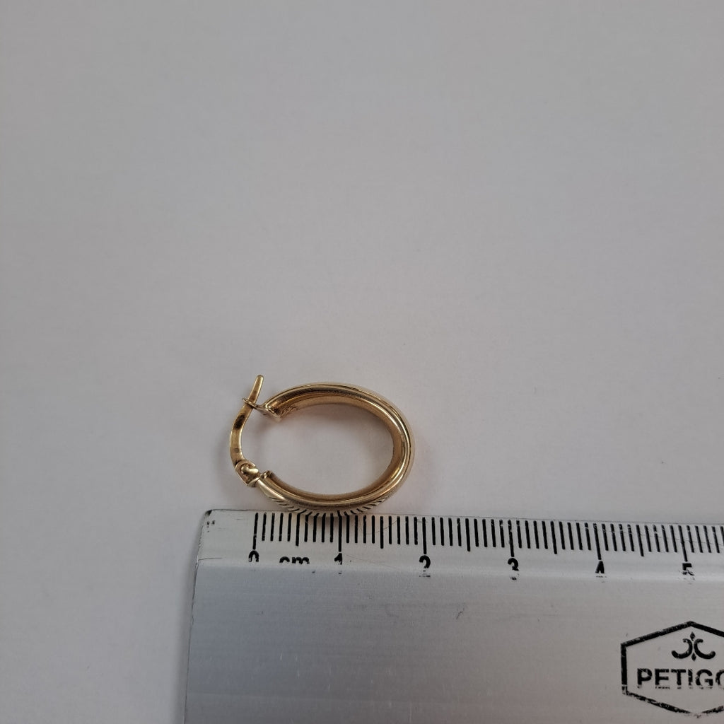 ARRACADAS PAR ORO 14 K 3.1 GRMS (SEMINUEVO)