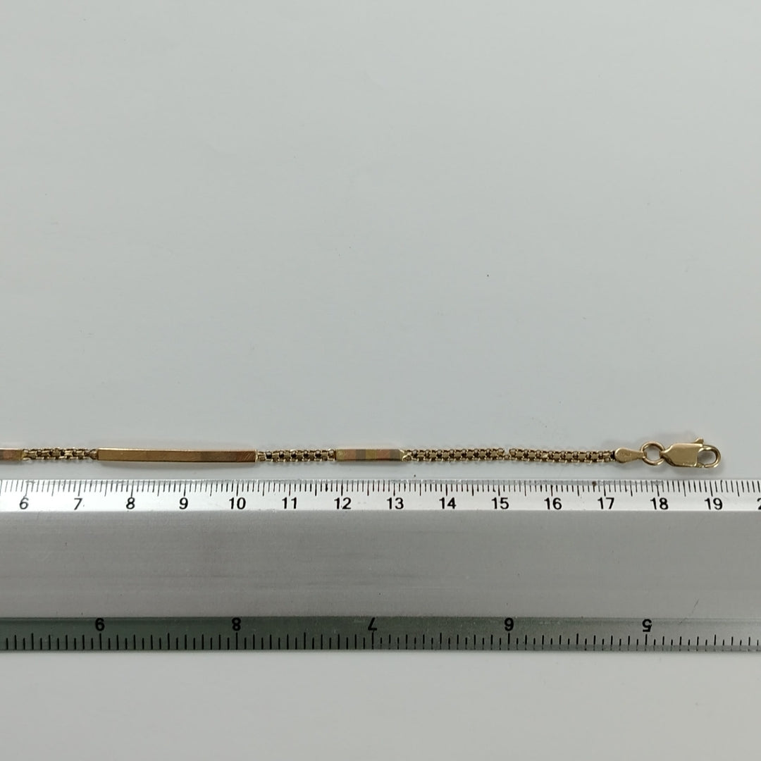 PULSERA ORO 14 K 4.2 GRMS (SEMINUEVO)