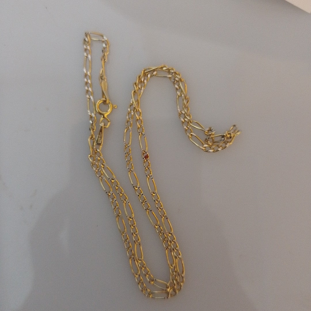 CADENA ORO, RODIADO 14 K 2 GRMS (SEMINUEVO)