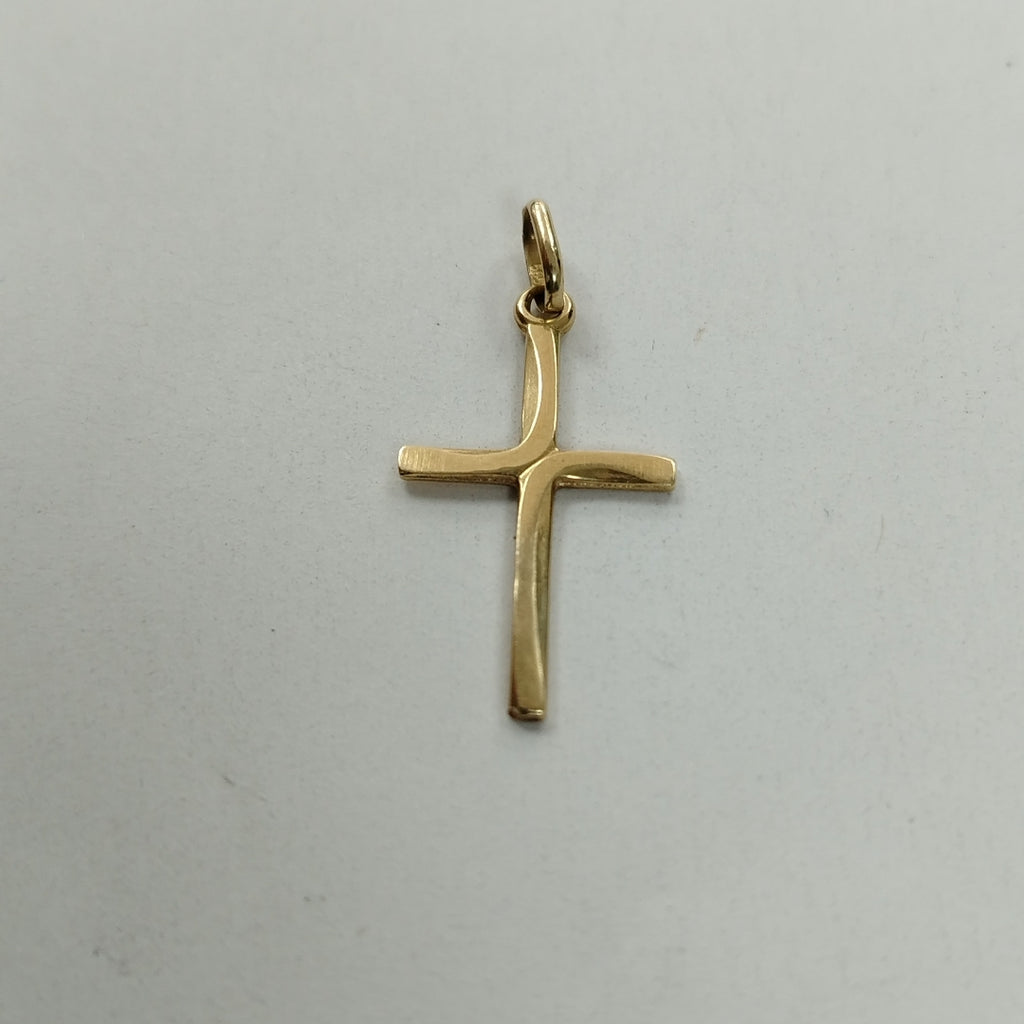 CRUZ, DIJE ORO 14 K 0.8 GRMS (SEMINUEVO)