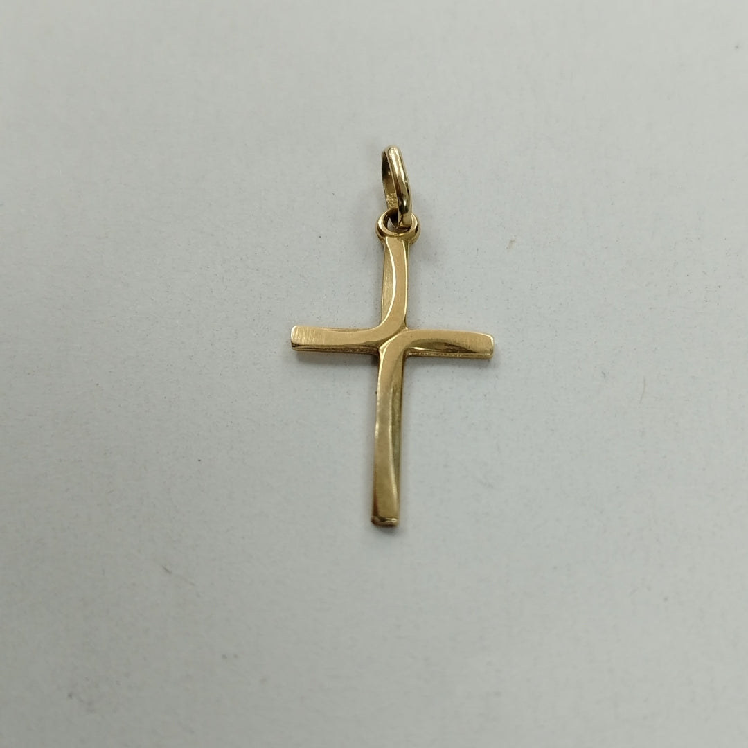 CRUZ, DIJE ORO 14 K 0.8 GRMS (SEMINUEVO)