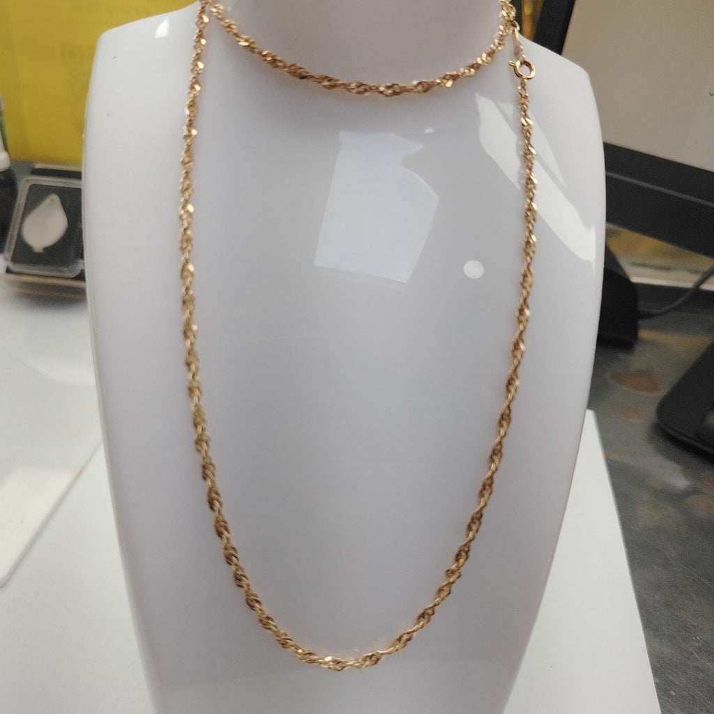 CADENA ORO 14 K 9,40 GRMS (SEMINUEVO)