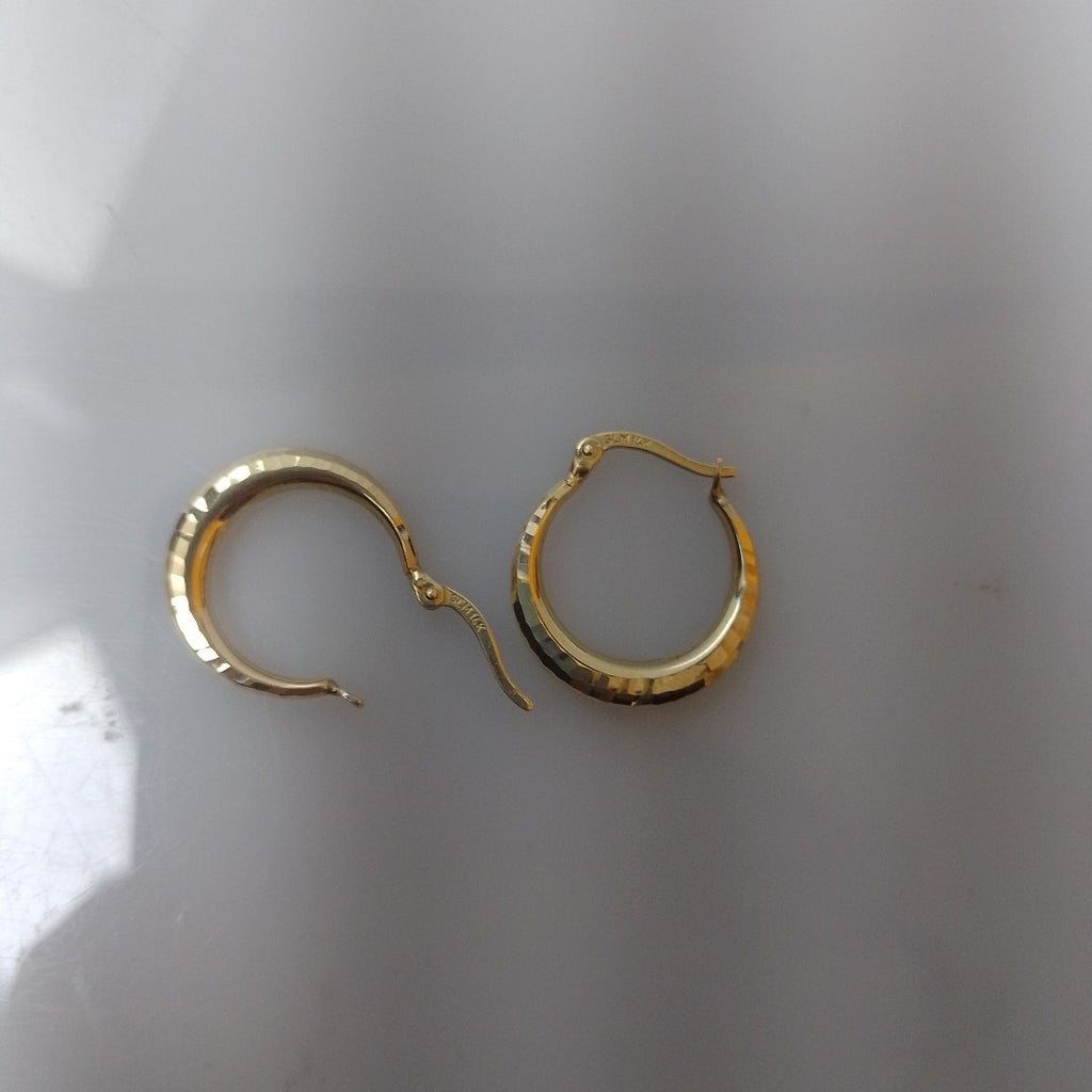 ARRACADAS PAR ORO 14 K 1.4 GRMS (SEMINUEVO)