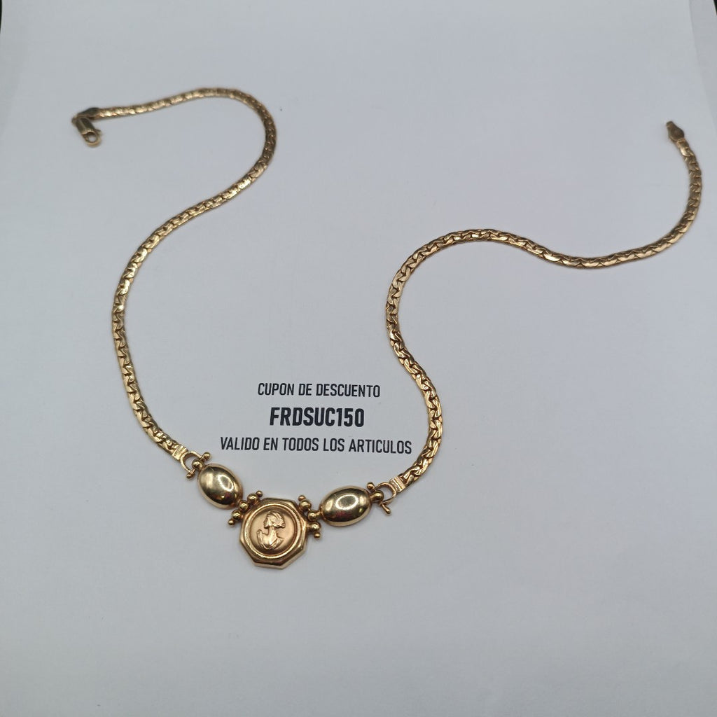 GARGANTILLA ORO 14 K 11 GRMS (SEMINUEVO)