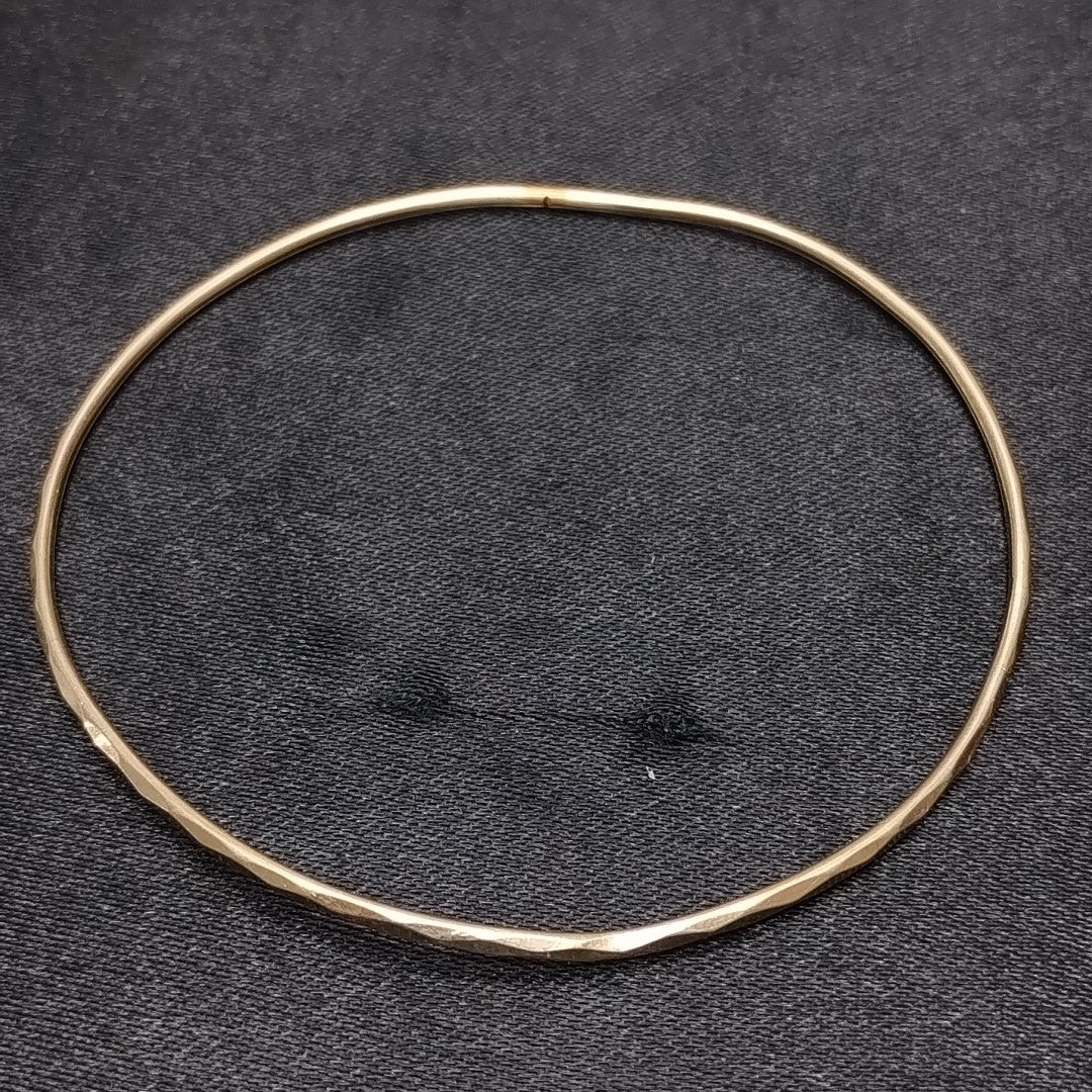 PULSERA RIGIDA ORO 14 K 2.5 GRMS (SEMINUEVO)