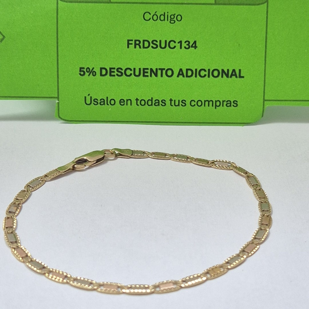PULSERA ORO 14 K 4.2 GRMS (SEMINUEVO)