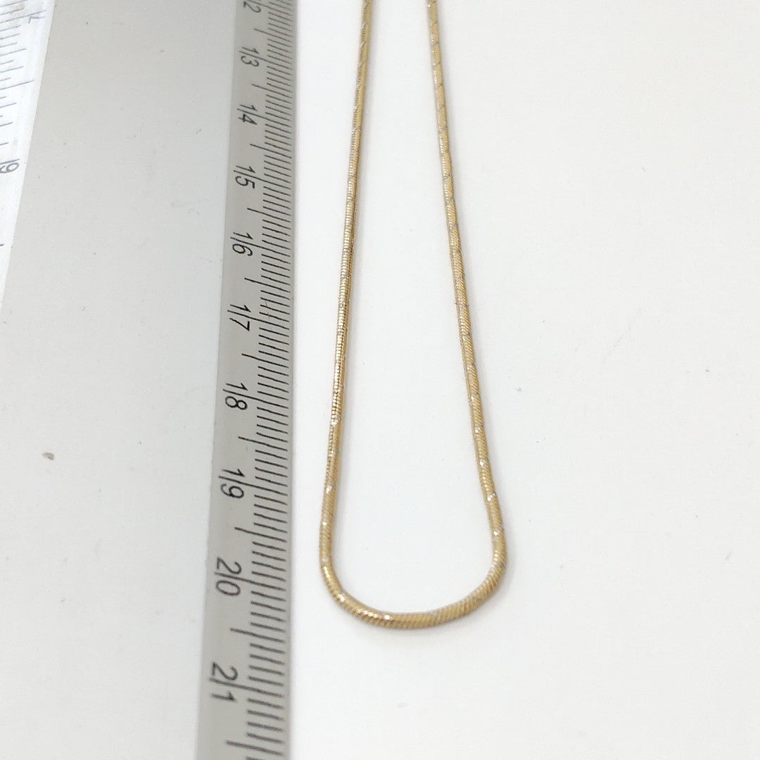 CADENA ORO 14 K 4.3 GRMS (SEMINUEVO)