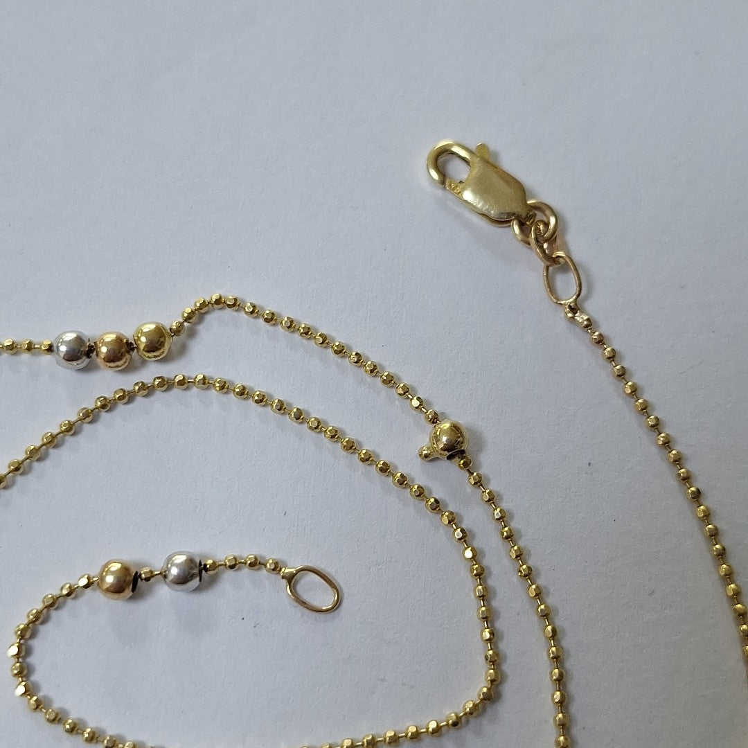 GARGANTILLA ORO 14 K 3.4 GRMS (SEMINUEVO)