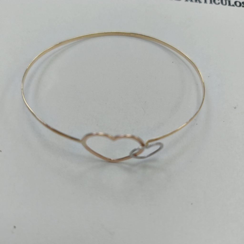 PULSERA RIGIDA ORO 14 K 2.2 GRMS (SEMINUEVO)