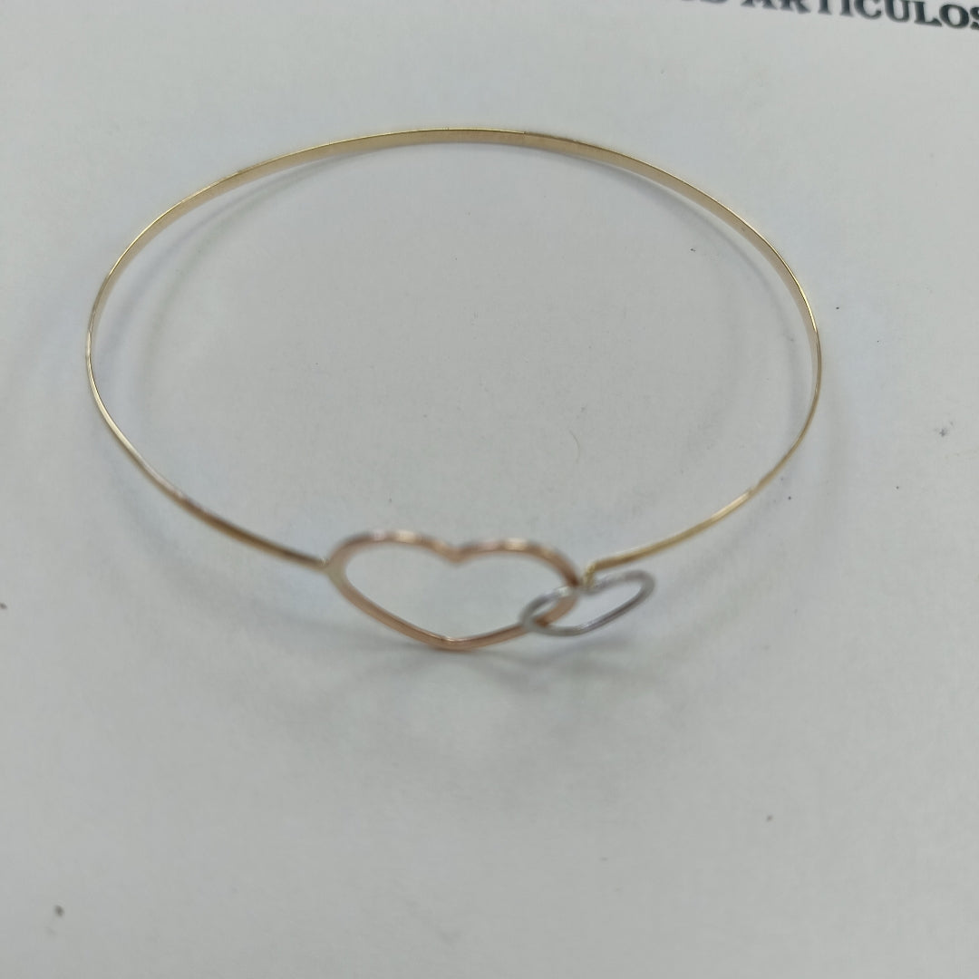 PULSERA RIGIDA ORO 14 K 2.2 GRMS (SEMINUEVO)