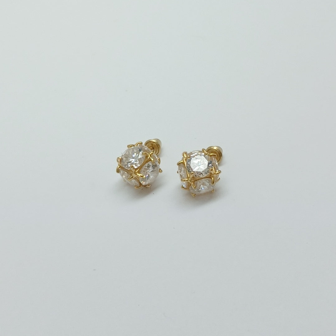 BROQUELES PAR ORO 10 K 3,00 GRMS (SEMINUEVO)