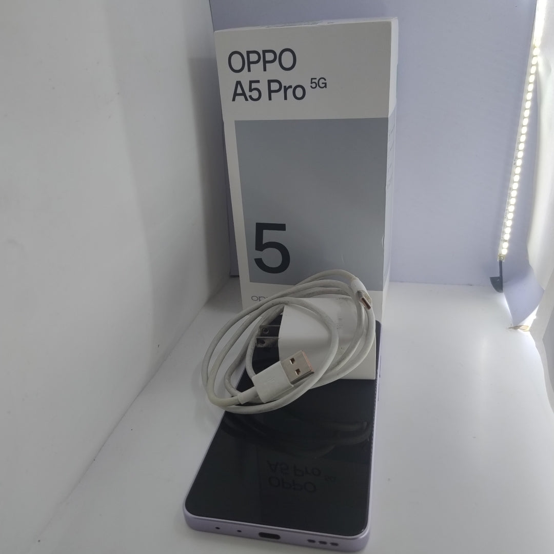 CELULAR OPPO A5 PRO 5G CPH2695 (2025) 256 GB 8 GB RAM (SEMINUEVO)