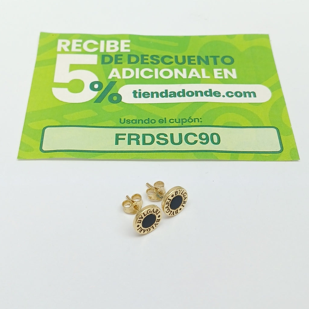 BROQUELES PAR ORO 14 K 2,40 GRMS (SEMINUEVO)
