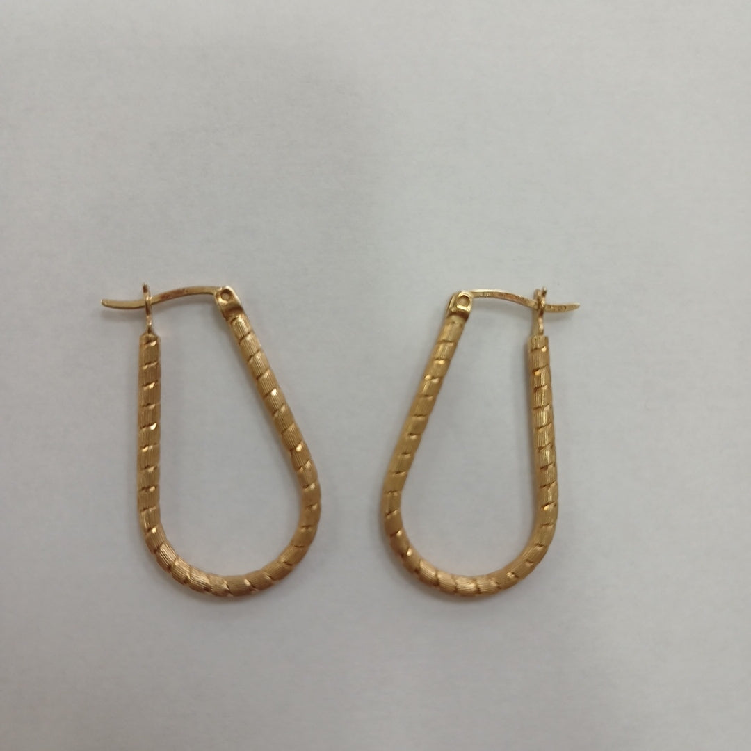 ARRACADAS PAR ORO 14 K 2,30 GRMS (SEMINUEVO)