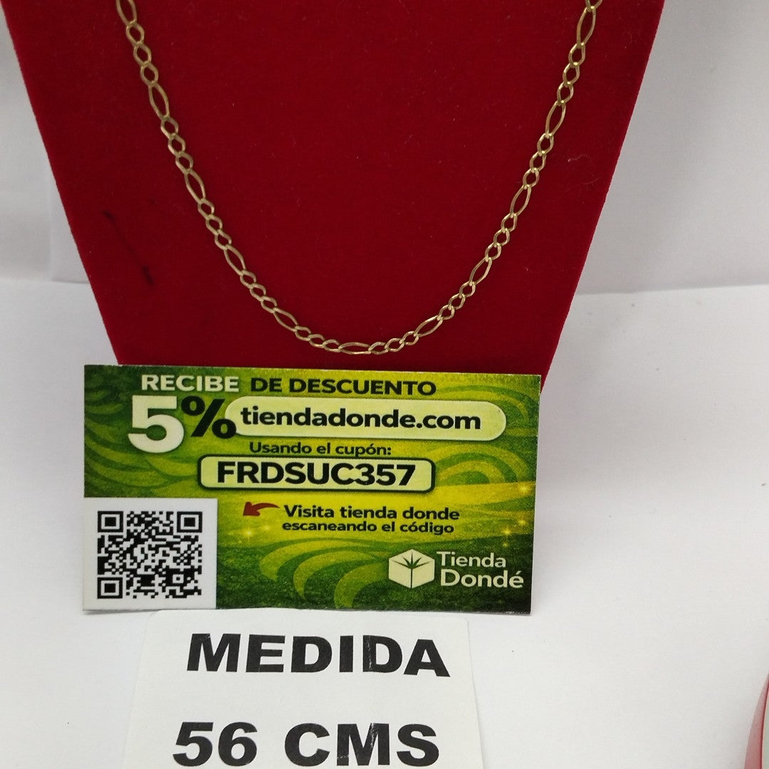 CADENA ORO 10 K 3,80 GRMS (SEMINUEVO)