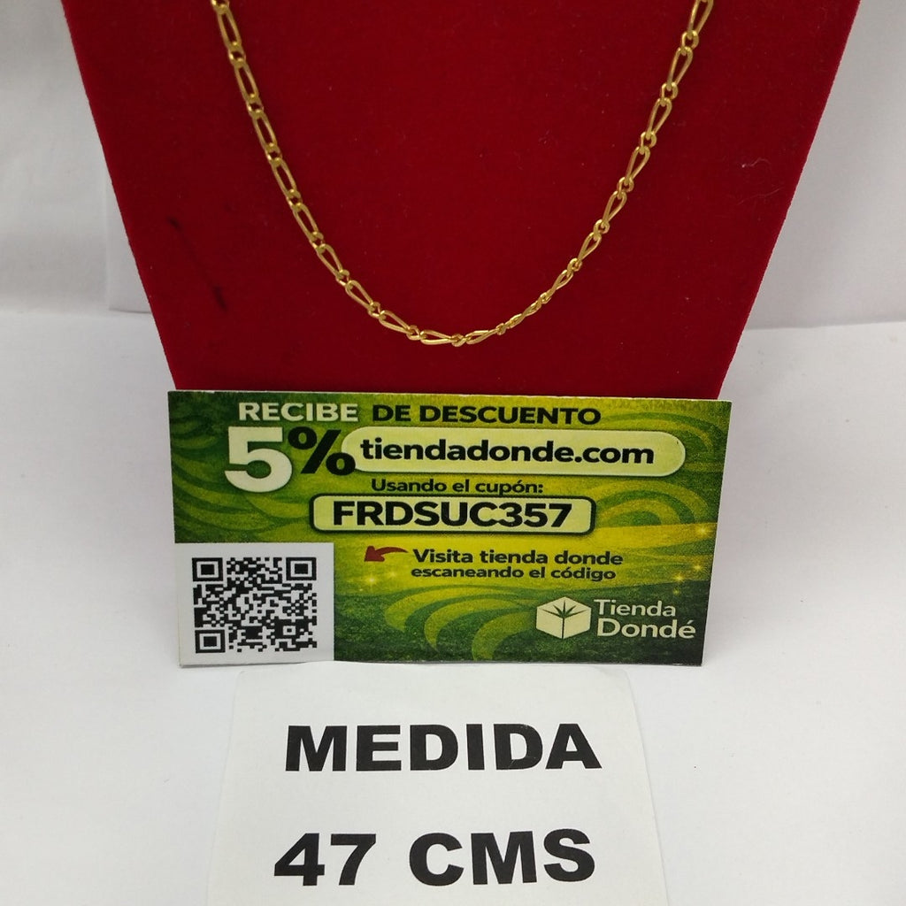 CADENA ORO 14 K 6,00 GRMS (SEMINUEVO)