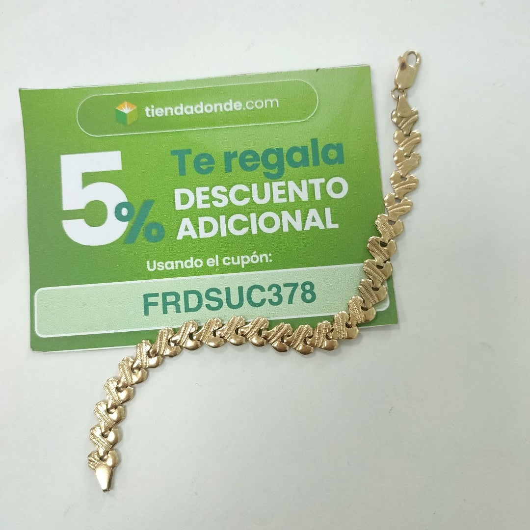 PULSERA ORO 14 K 7,20 GRMS (SEMINUEVO)
