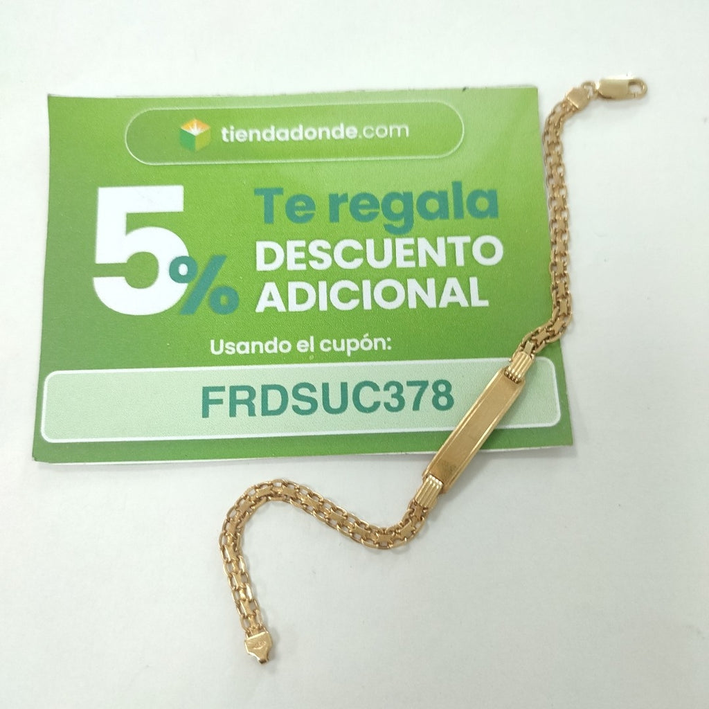 ESCLAVA ORO 18 K 6,80 GRMS (SEMINUEVO)