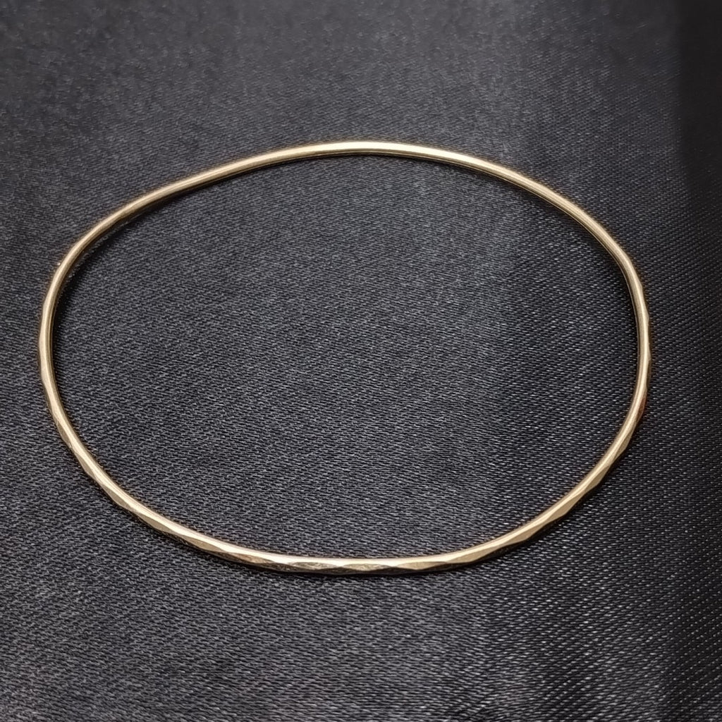 PULSERA RIGIDA ORO 14 K 2.2 GRMS (SEMINUEVO)