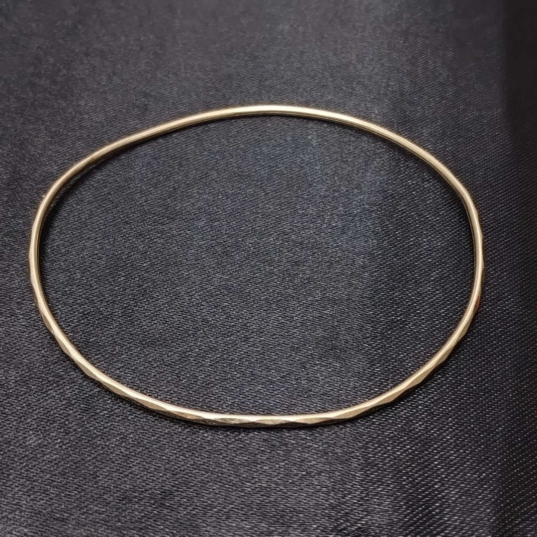 PULSERA RIGIDA ORO 14 K 2.2 GRMS (SEMINUEVO)