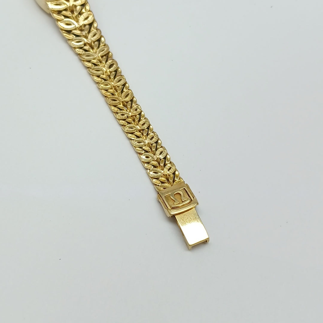 RELOJ CAJA ACERO PULSO ORO ORO 14 K 32.6 GRMS (SEMINUEVO)