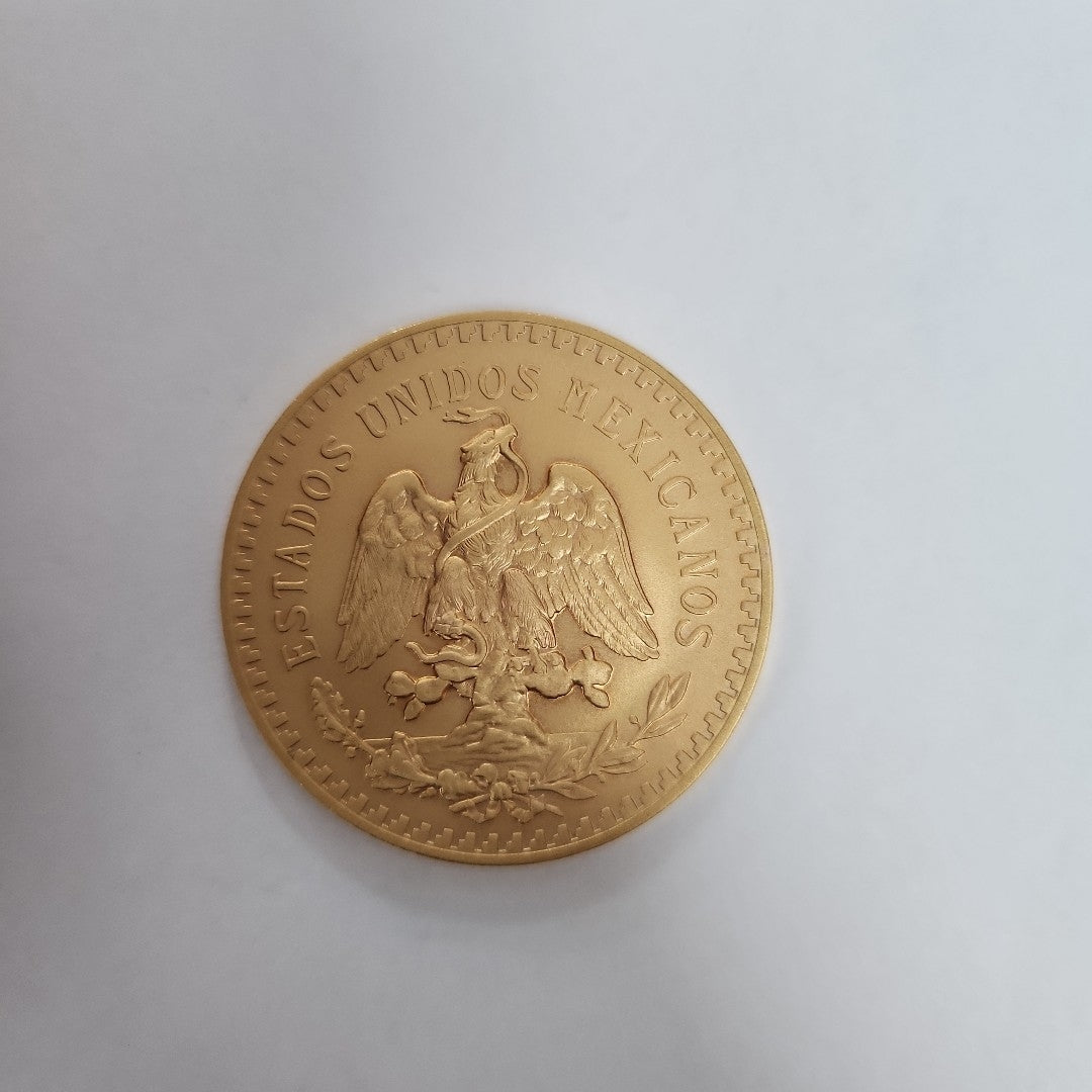 K1 41,60 GRMS 21 K IDENTIFICACIÓN MONEDA NOMINATIVA MONEDAS PESOS 50 PESOS (SEMINUEVO)