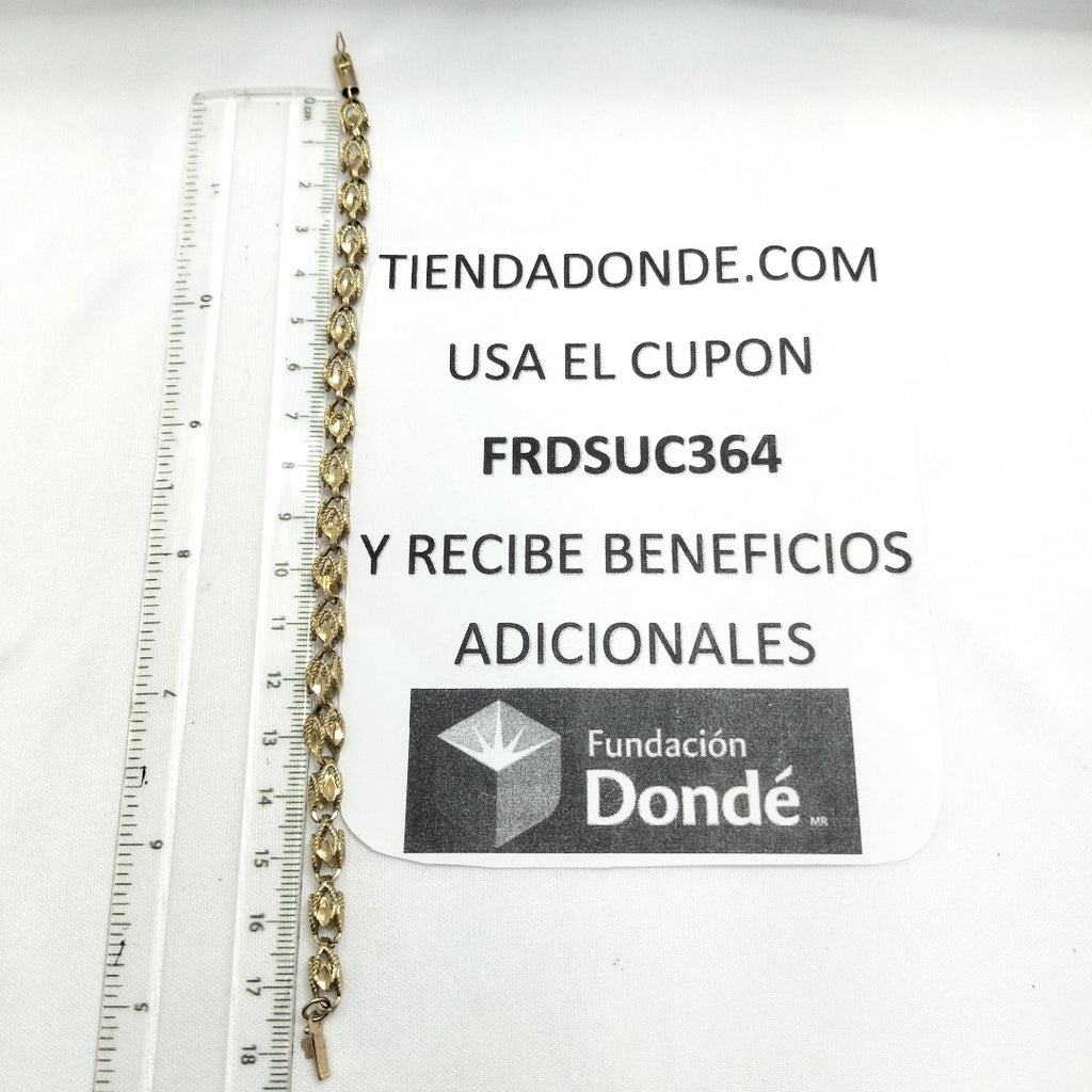 PULSERA ORO 10 K 9,00 GRMS (SEMINUEVO)