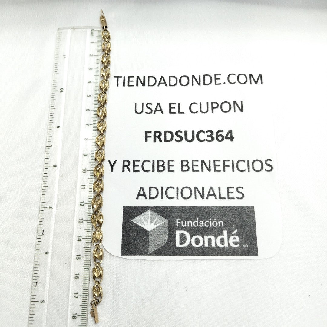 PULSERA ORO 10 K 9,00 GRMS (SEMINUEVO)