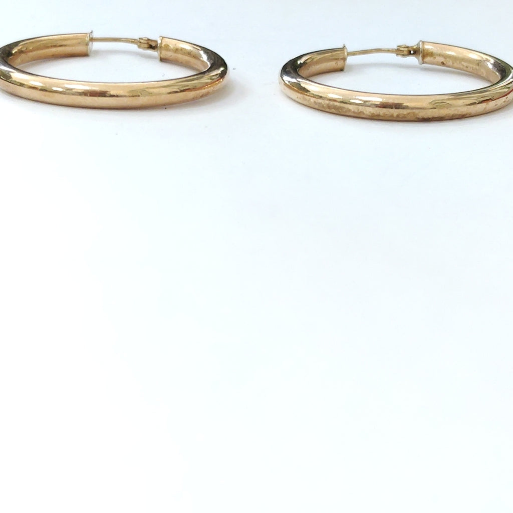 ARRACADAS PAR ORO 14 K 2.8 GRMS (SEMINUEVO)
