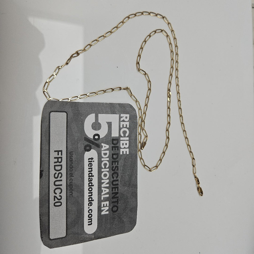 CADENA ORO 14 K 6,50 GRMS (SEMINUEVO)