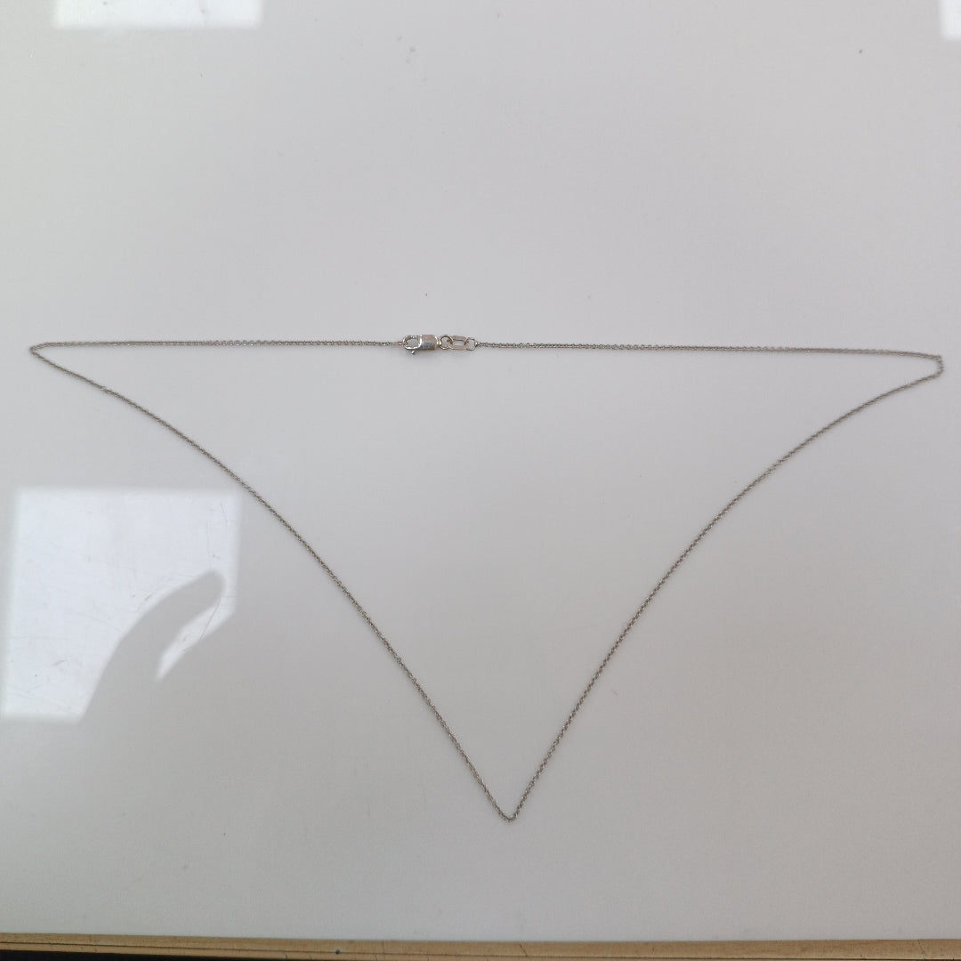 CADENA ORO BLANCO 14 K 1,90 GRMS (SEMINUEVO)