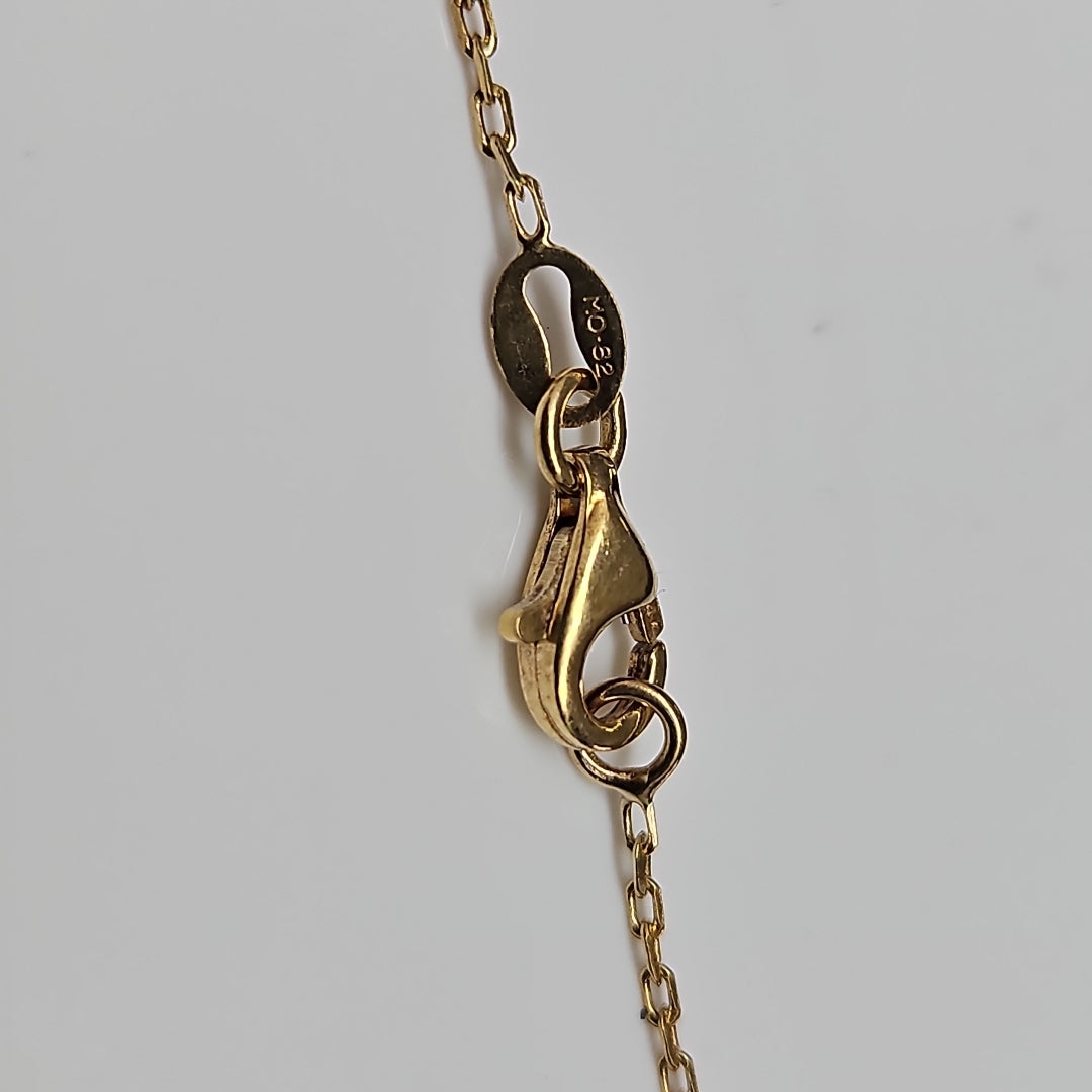 GARGANTILLA ORO COMBINADO 14 K 3,70 GRMS (SEMINUEVO)