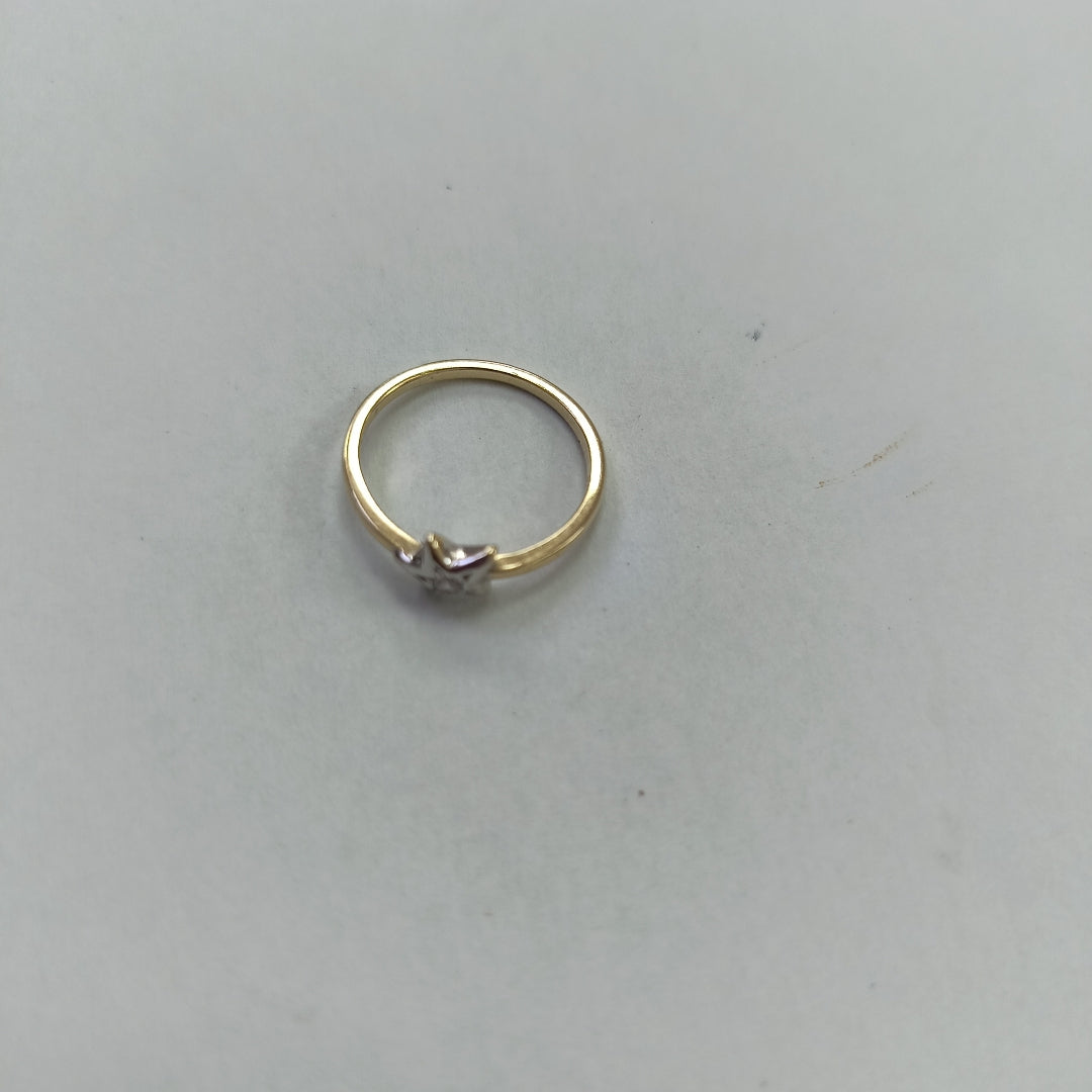 ANILLITO ORO COMBINADO 10 K 1.5 GRMS (SEMINUEVO)