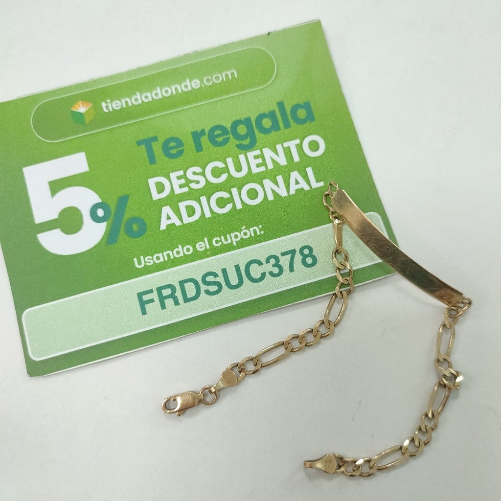 ESCLAVA ORO 14 K 5.7 GRMS (SEMINUEVO)